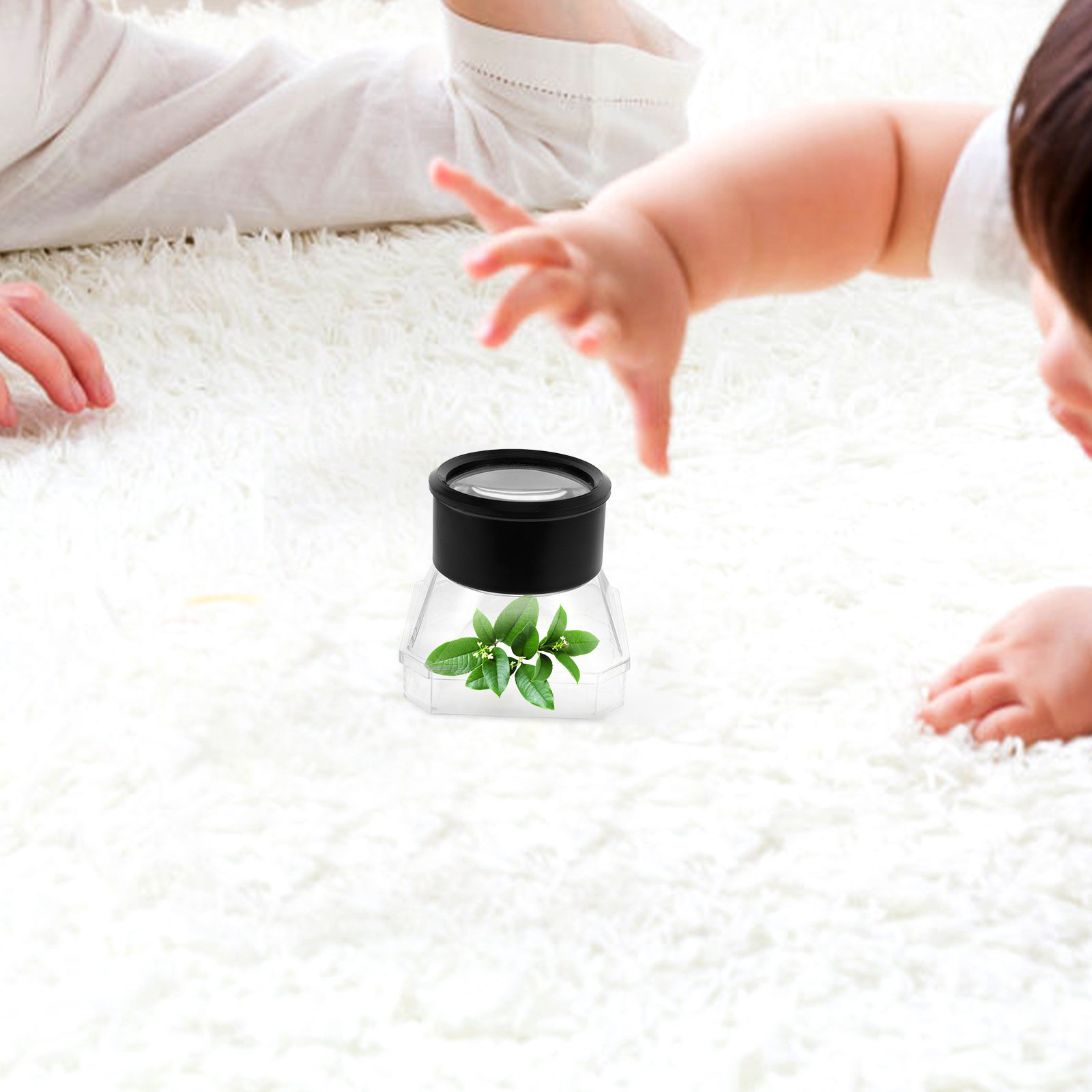 Science Toys - 2Pcs Insect Magnifier Box Plastic Viewer