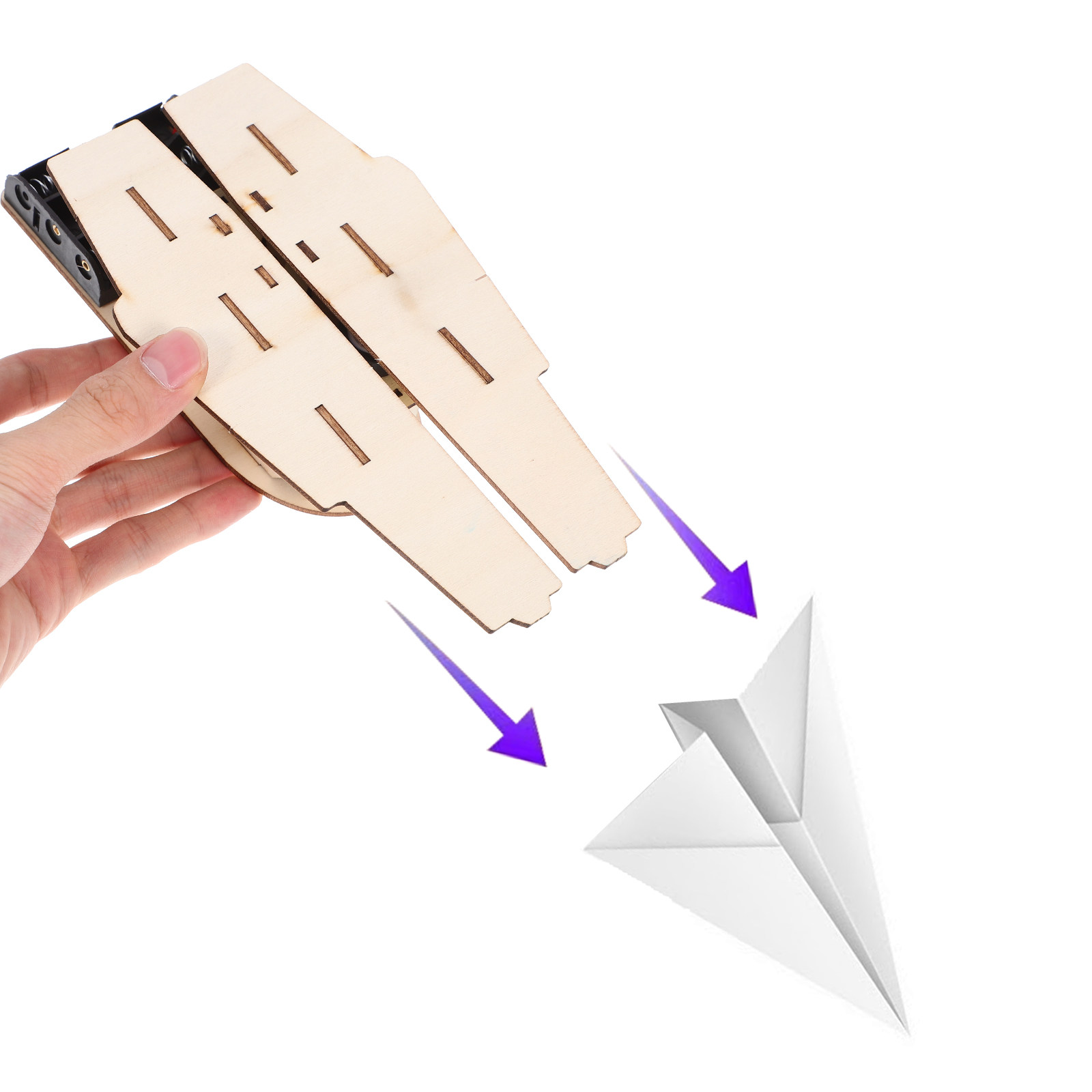 Science Experiment - 1Set Aircraft Carrier Launcher DIY Educational