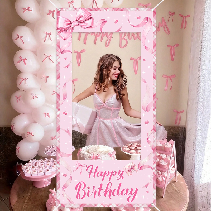 Pink Bow Photo Booth Frame Swe - огляд і ціна Science Of Happiness