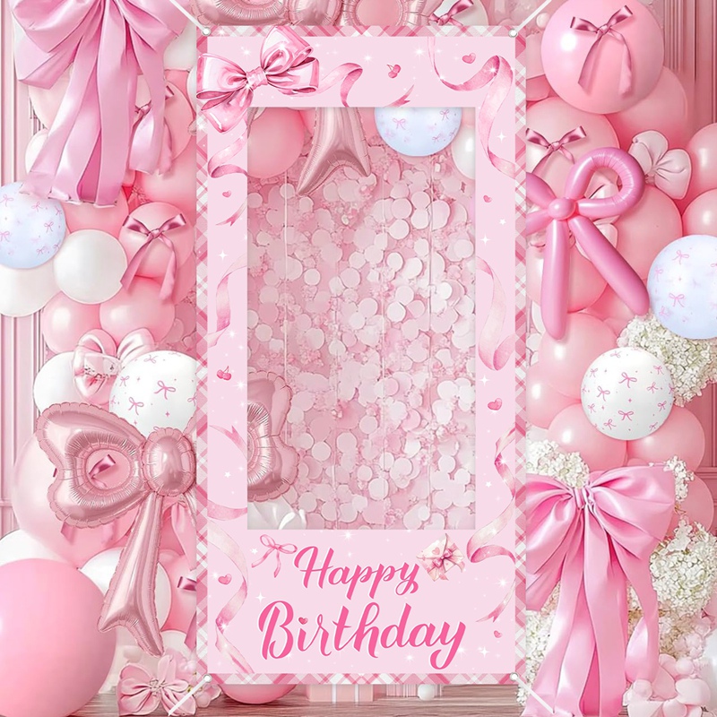 Pink Bow Photo Booth Frame Swe - огляд і ціна Science Of Happiness