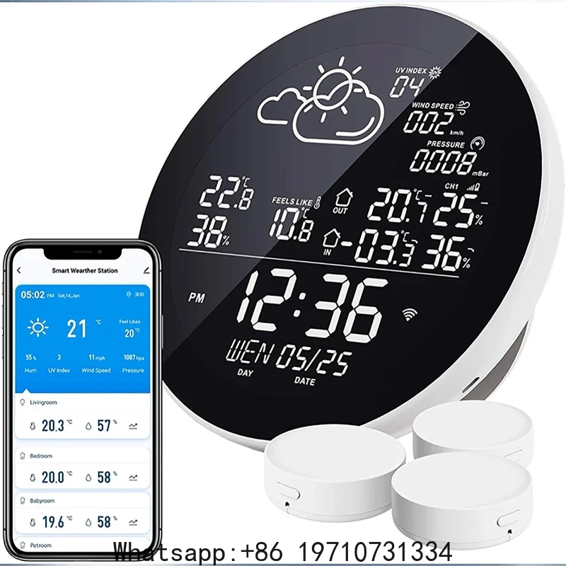 Wifi Smart Weather Stations Ap - огляд і ціна Weather Station Indoor