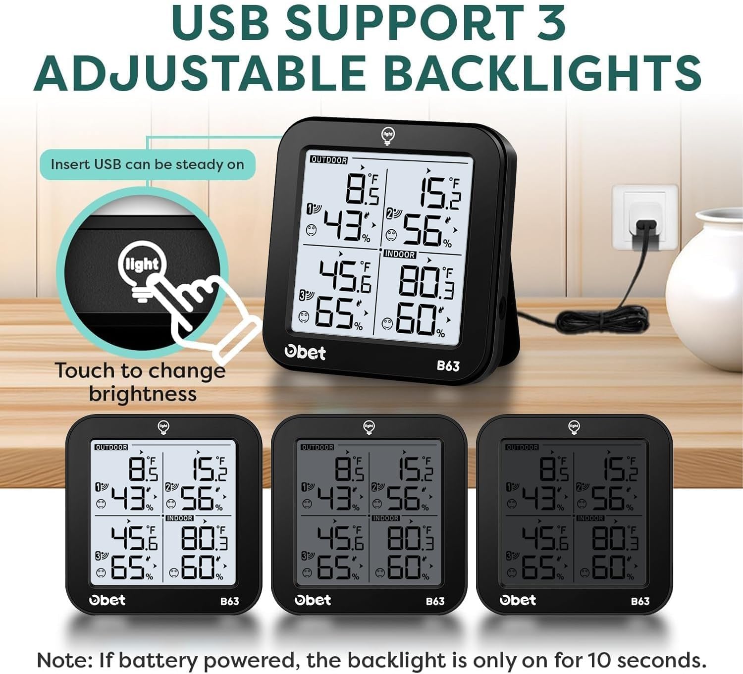 Wireless Weather Station with  - огляд і ціна Weather Station Indoor