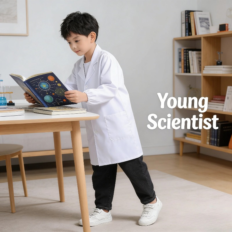 Kids Doctor Nurse Costume Whit - огляд і ціна Science Experiment