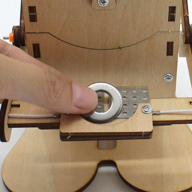 Wooden Assemble DIY Robot Eati - огляд і ціна Science Max