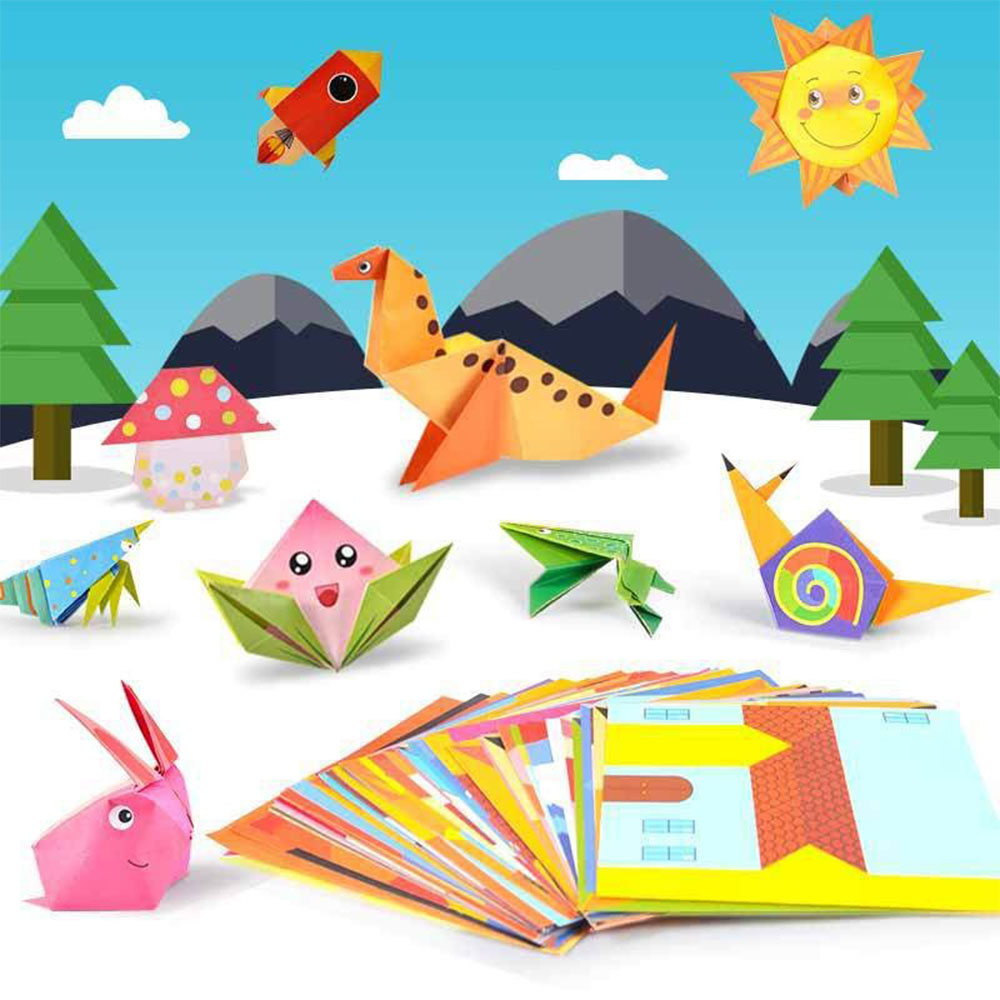 Origami Kit 30/108 Sheets Orig - огляд і ціна Science Project Diy