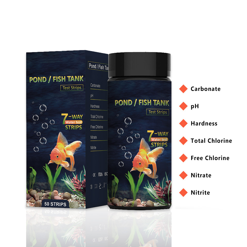 7 in 1 Aquarium Test Strips, 5 - огляд і ціна Water Testing Kit