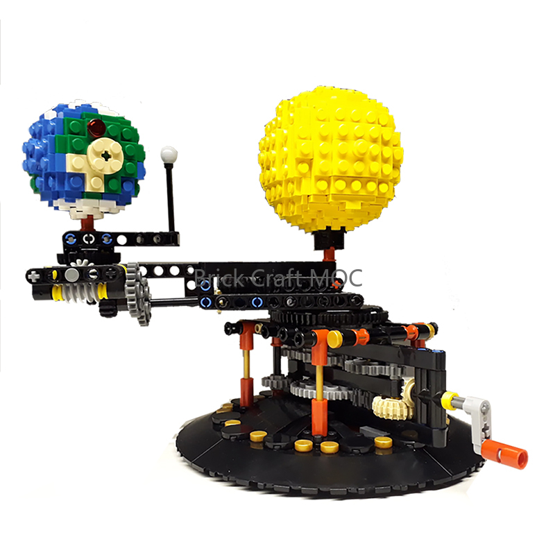MOC Sun Earth Moon Orrery Buil - огляд і ціна Solar System Orrery