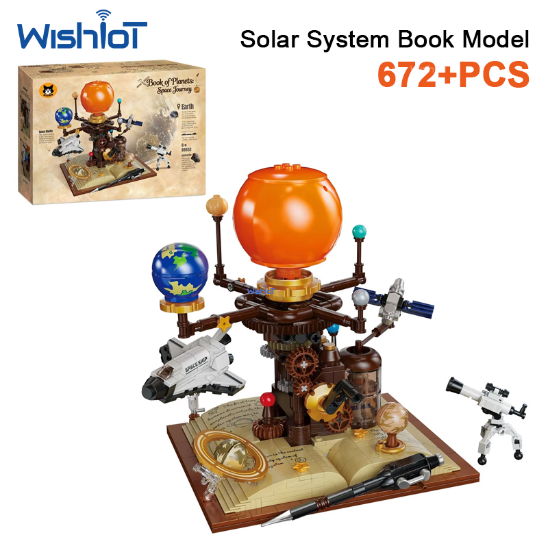 672pcs Solar System Orrery Bui - огляд і ціна Solar System Orrery