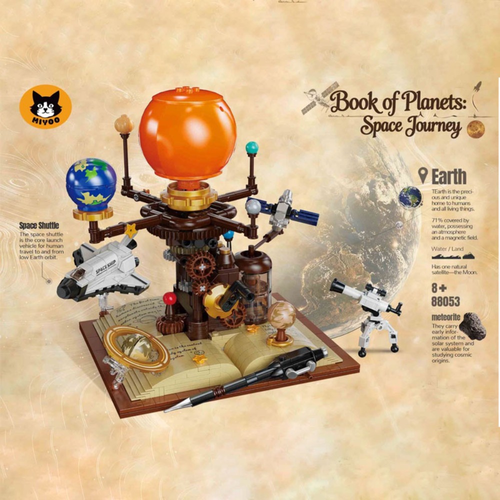 672pcs Solar System Orrery Bui - огляд і ціна Solar System Orrery