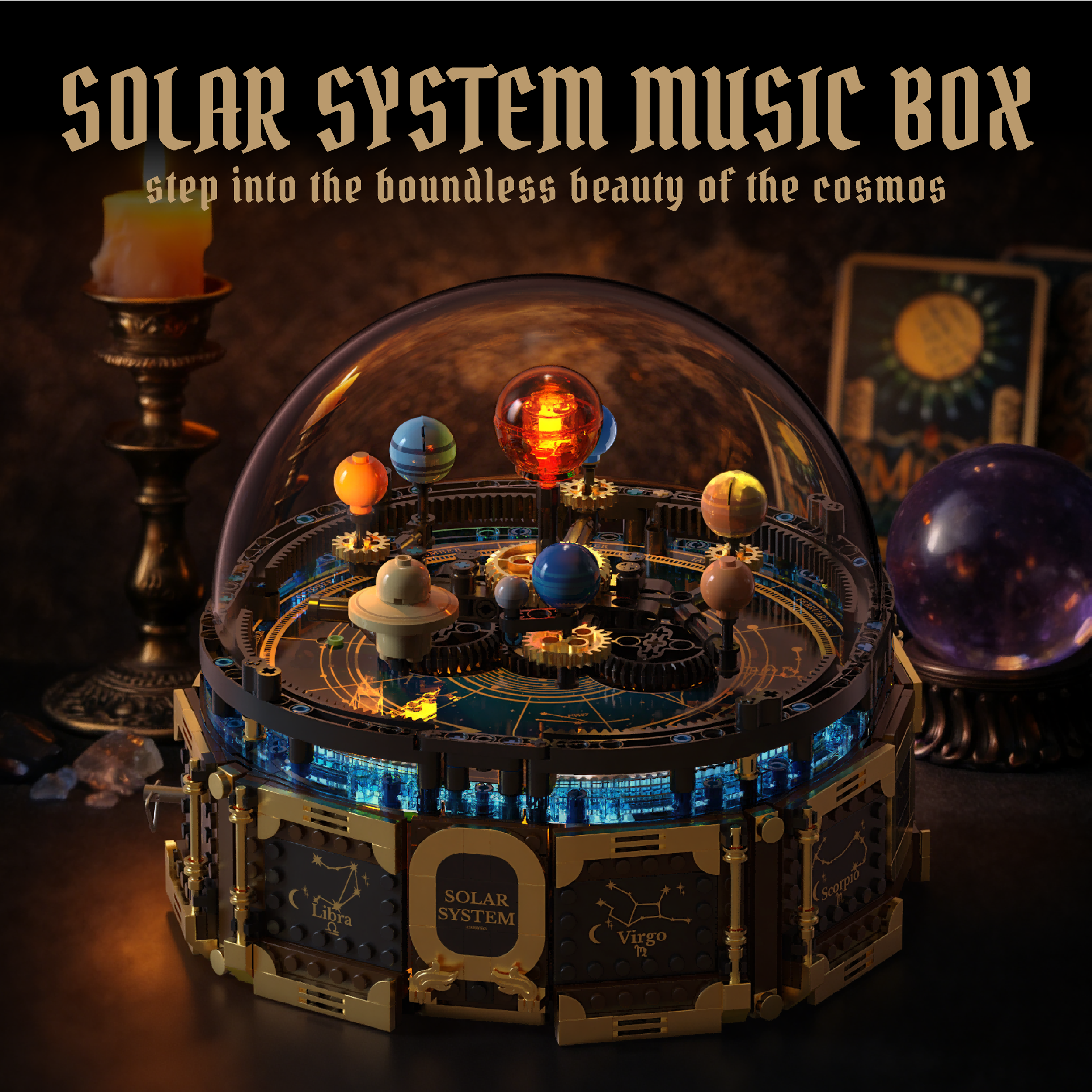 Mechanical Solar System Music  - огляд і ціна Solar System Orrery