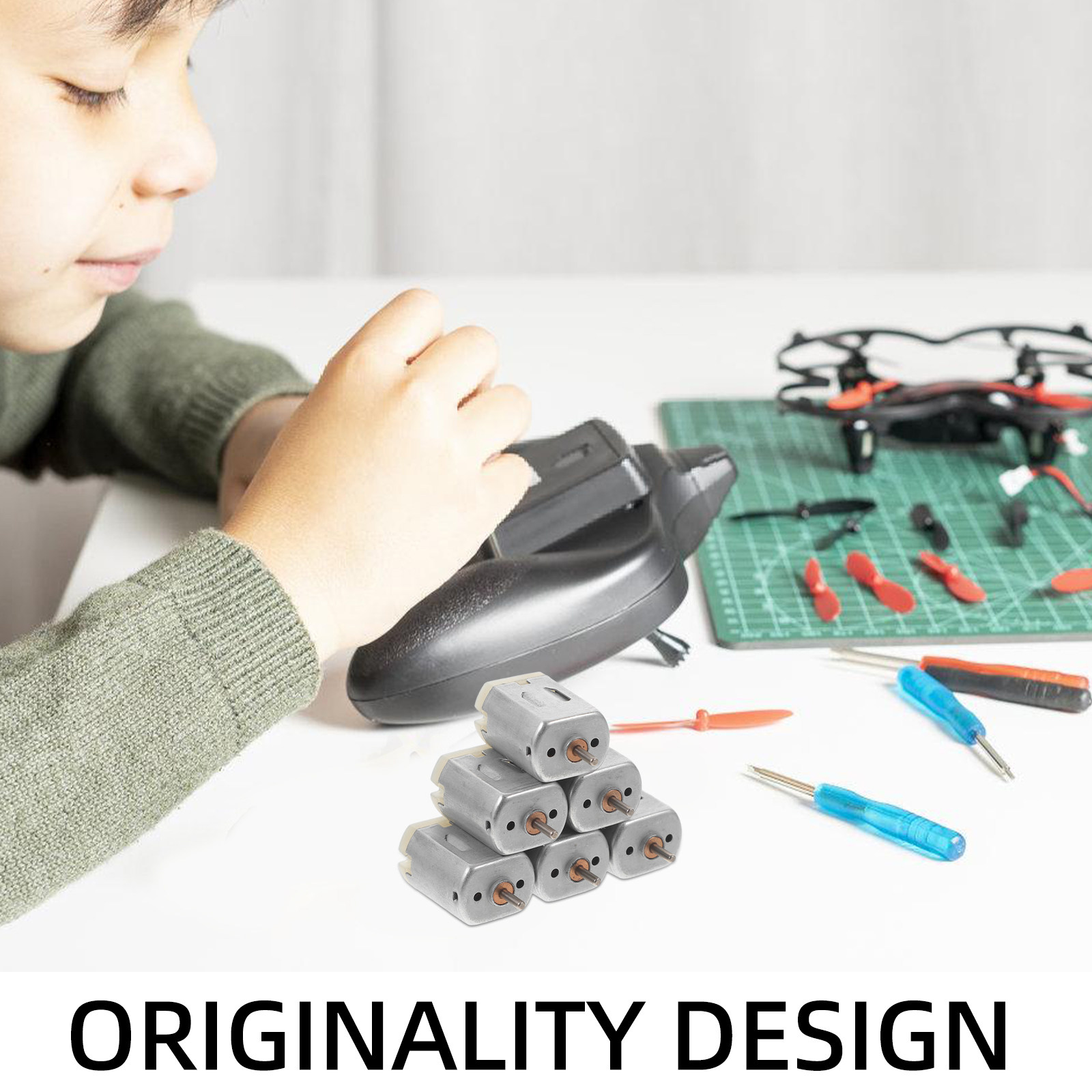 6Pcs DIY Train Motor Set Dc El - огляд і ціна Science Project Diy