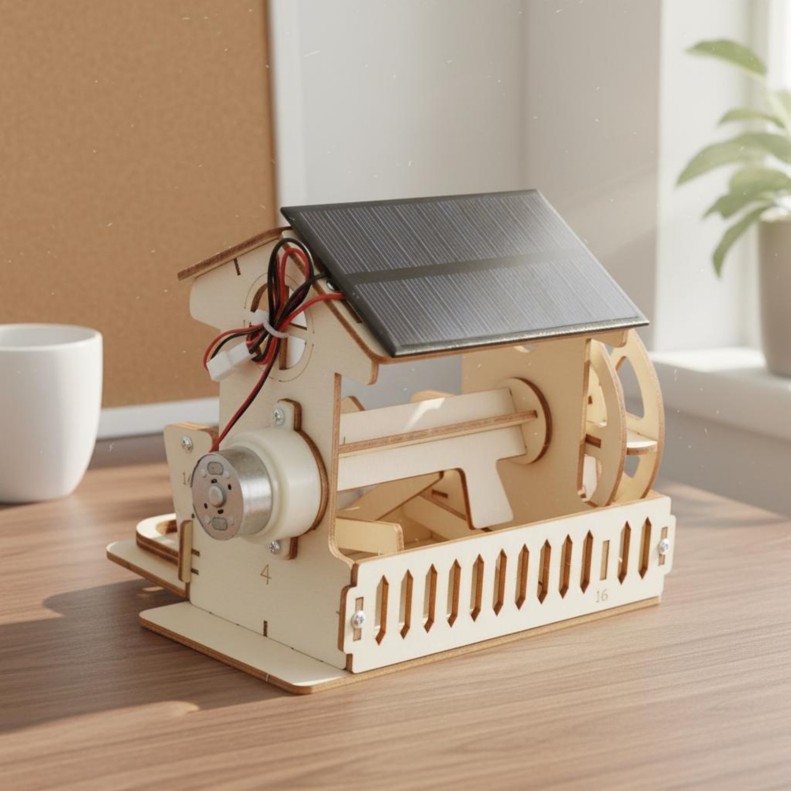 Rice Hulling Water Wheel Hands - огляд і ціна Science Experiment