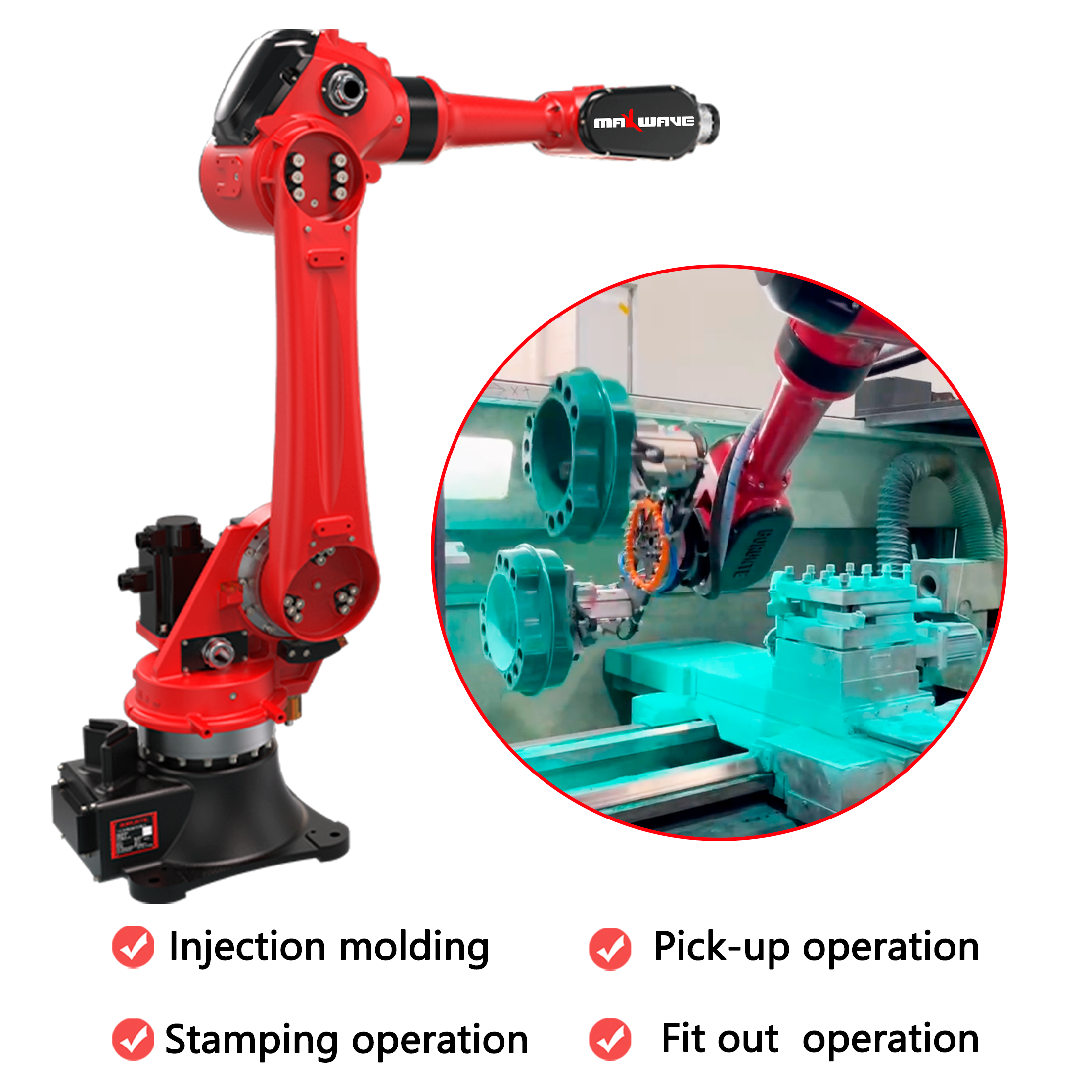 Maxwave Precision Robotic Arm  - огляд і ціна Robot Arm Motor