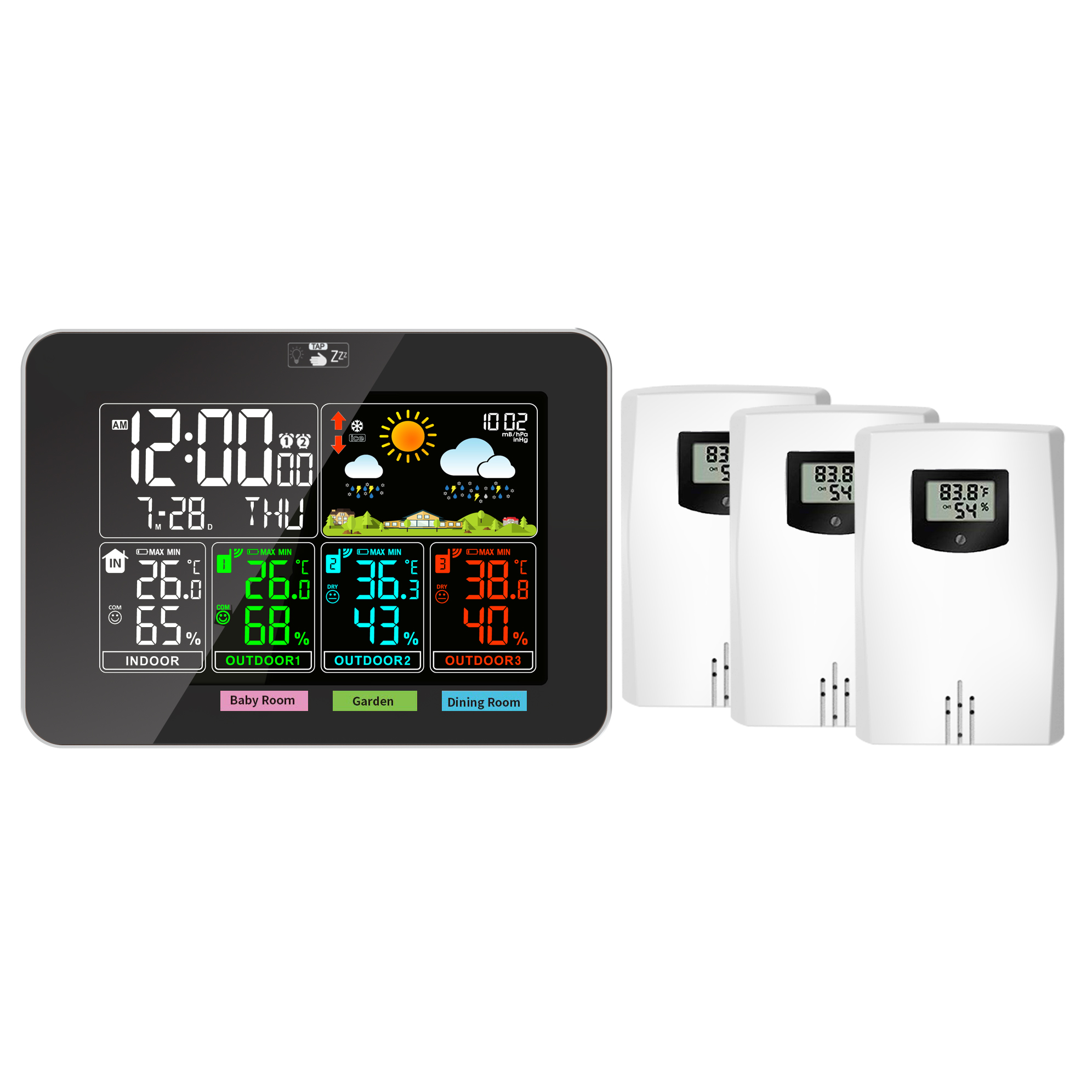 Weather Stations Wireless Indo - огляд і ціна Weather Station Indoor