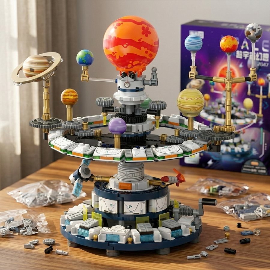 Mini Building Blocks Solar Sys - огляд і ціна Solar System Orrery