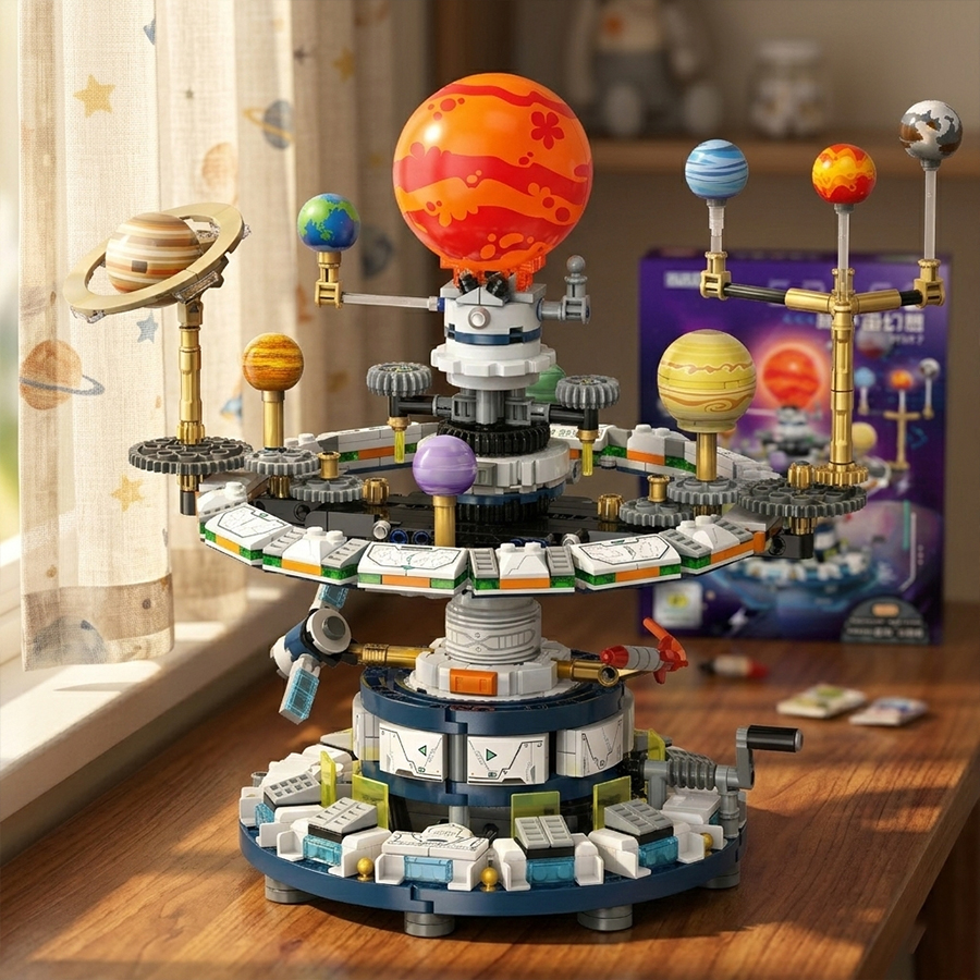 Mini Building Blocks Solar Sys - огляд і ціна Solar System Orrery