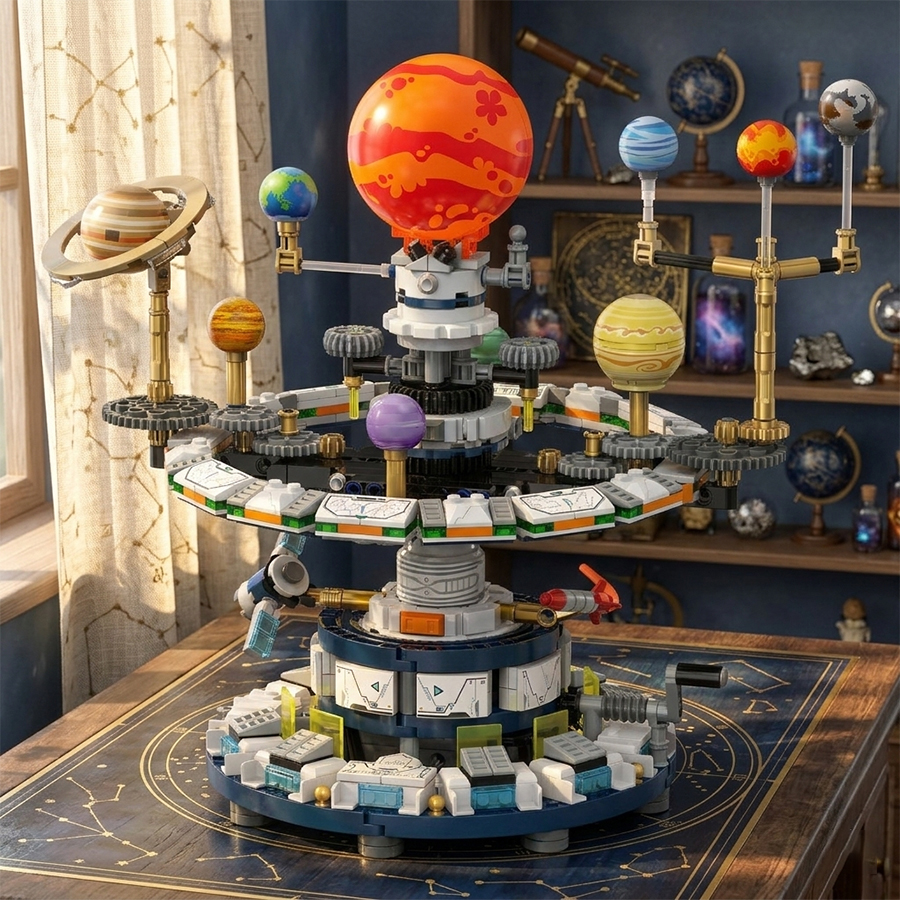Mini Building Blocks Solar Sys - огляд і ціна Solar System Orrery