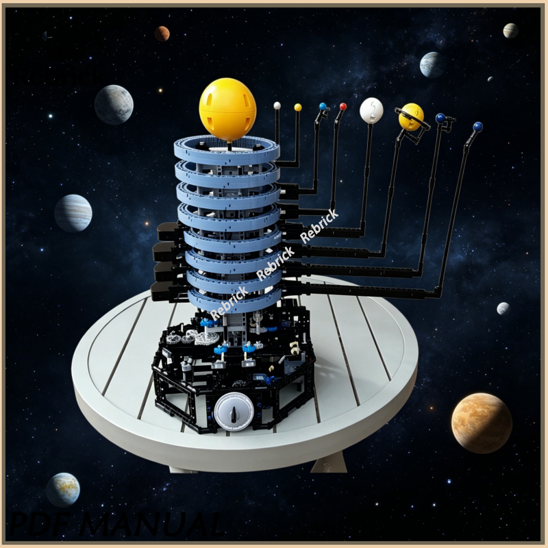 Exquisite MOC Construction Bri - огляд і ціна Solar System Orrery