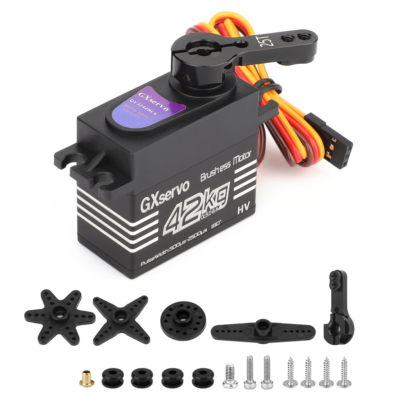 Brushless Motor 180° Metal Gea - огляд і ціна Robot Arm Motor