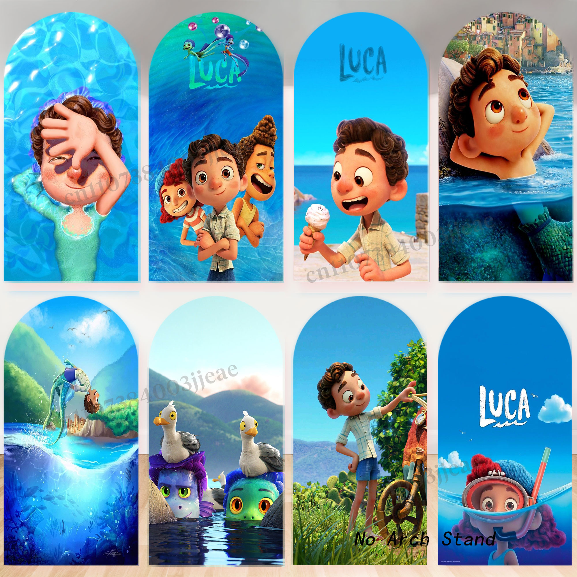 Cartoon Luca Theme Arch Backdr - огляд і ціна Science Of Happiness