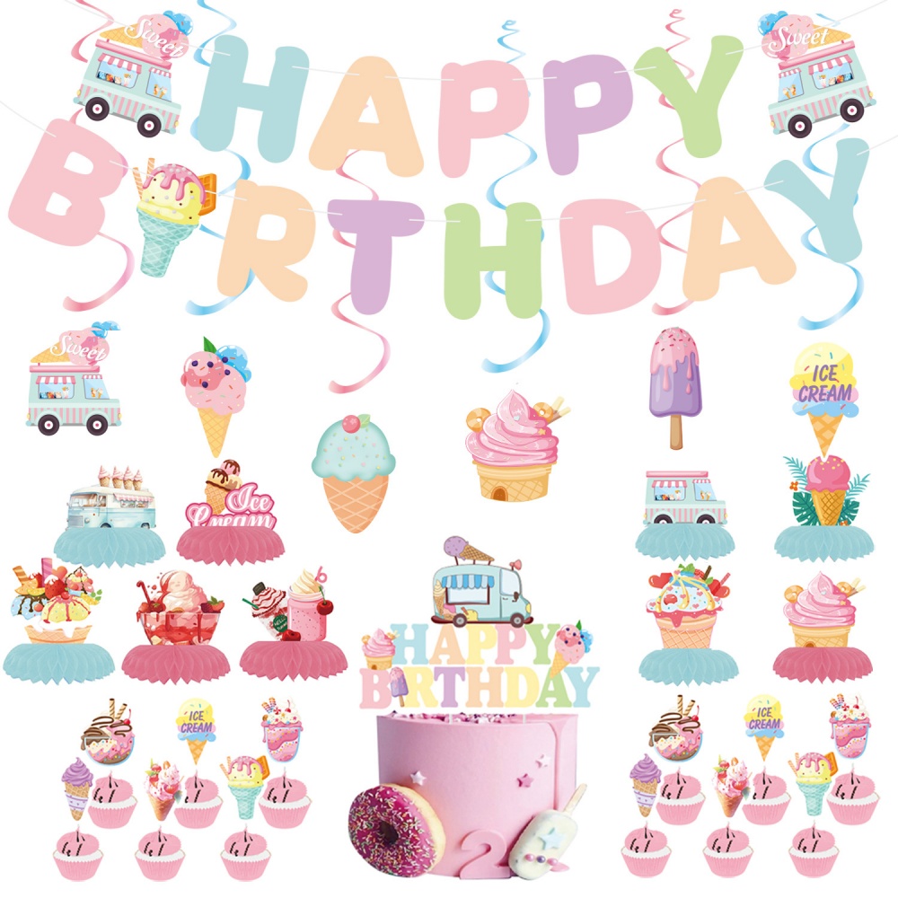 Ice Cream Themed Birthday Part - огляд і ціна Science Of Happiness