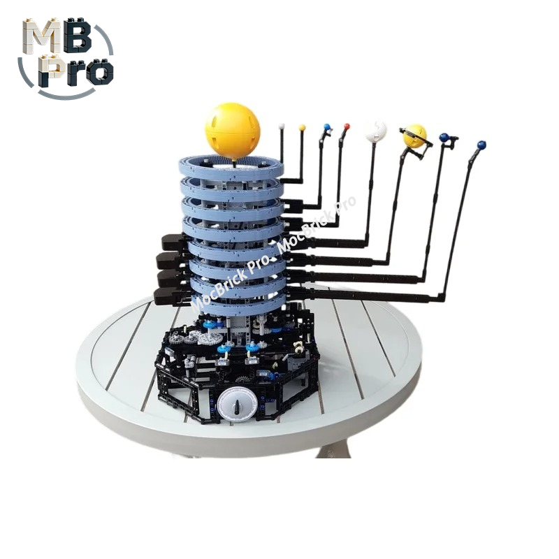 Unique DIY MOC Set, Mechanical - огляд і ціна Solar System Orrery