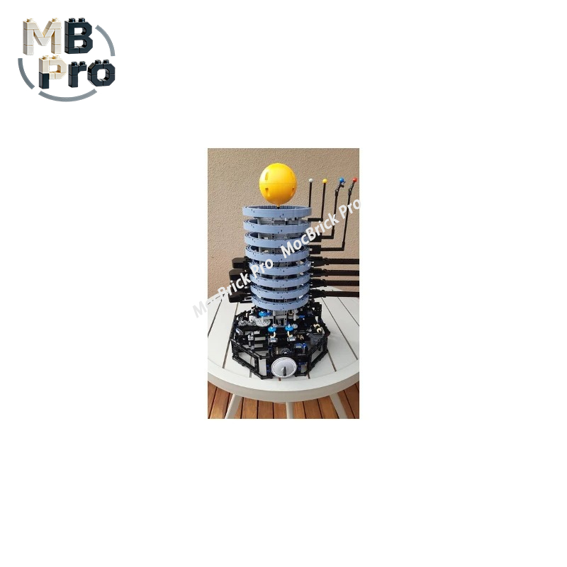 Unique DIY MOC Set, Mechanical - огляд і ціна Solar System Orrery