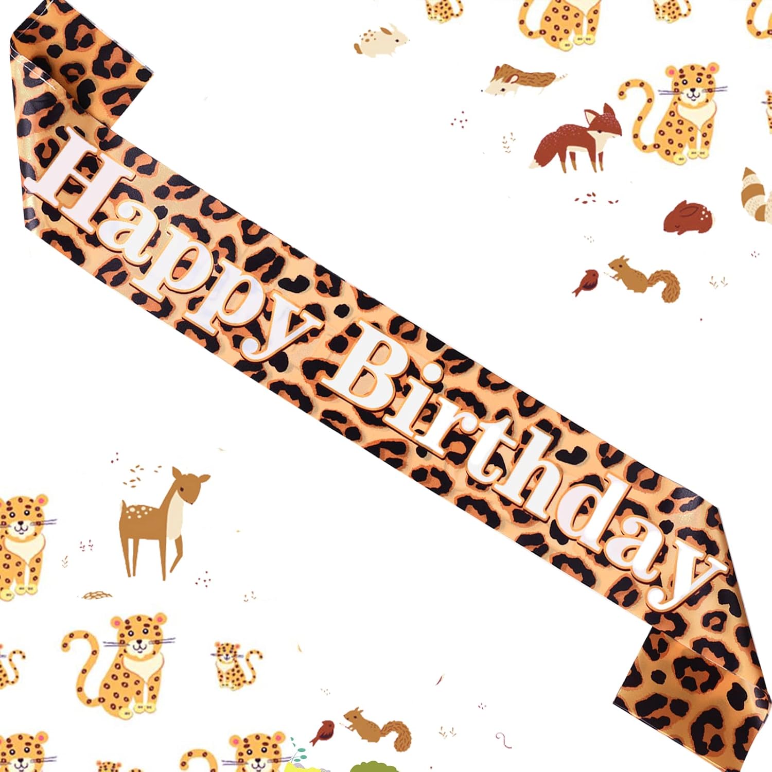 Leopard Cheetah Happy Birthday - огляд і ціна Science Of Happiness