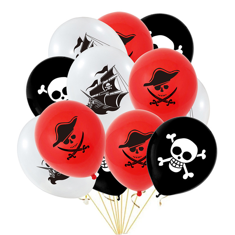 12PCS Pirate Theme Party Ballo - огляд і ціна Science Of Happiness