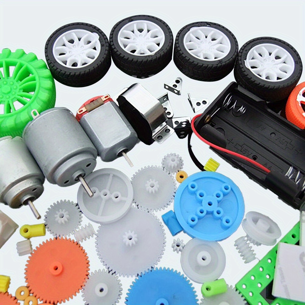 112pcs DC Motor Kit Electric M - огляд і ціна Science Experiment