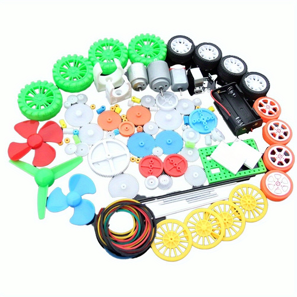 112pcs DC Motor Kit Electric M - огляд і ціна Science Experiment