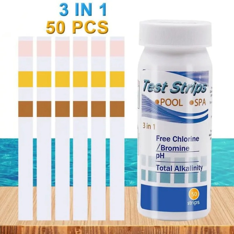 Chlorine PH Test Strips SPA Sw - огляд і ціна Water Testing Kit