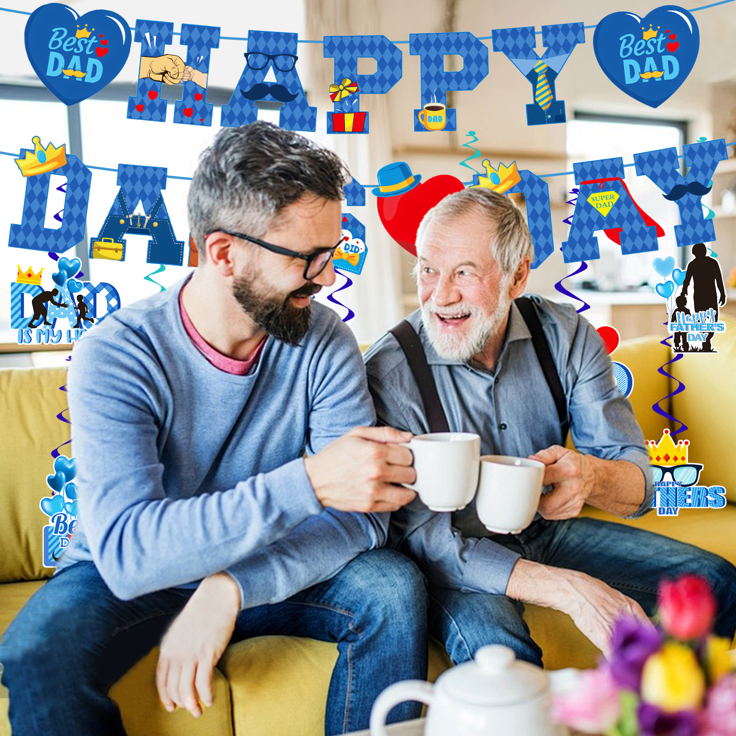 Happy Father's Day Party Suppl - огляд і ціна Science Of Happiness