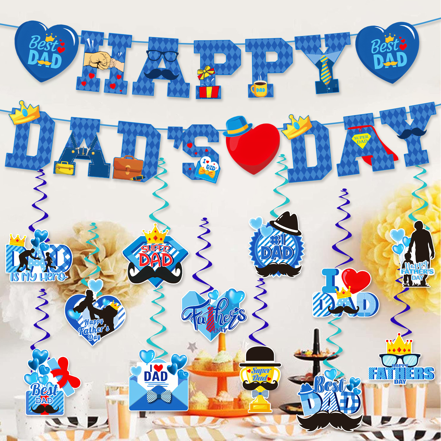 Happy Father's Day Party Suppl - огляд і ціна Science Of Happiness