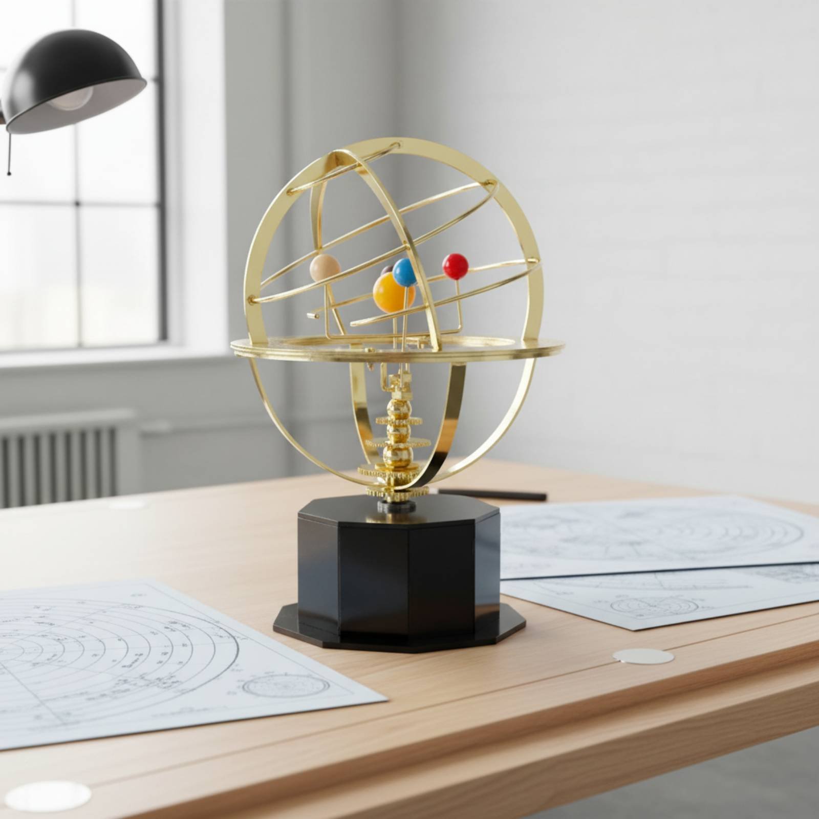 Orrery Model Astronomy Themed  - огляд і ціна Solar System Orrery